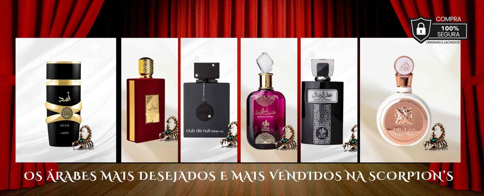 Scorpions Perfumaria - Perfume Árabe