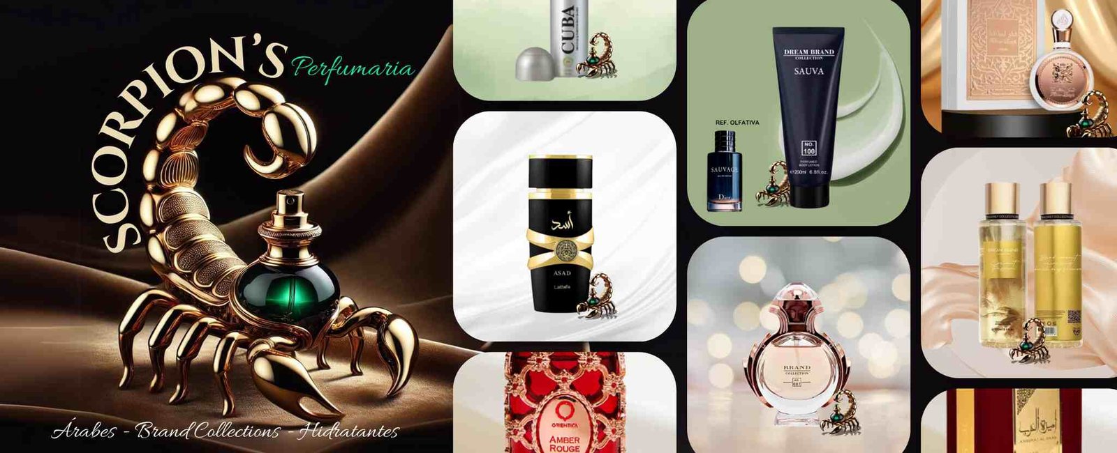Scorpions Perfumaria - Perfume Árabe