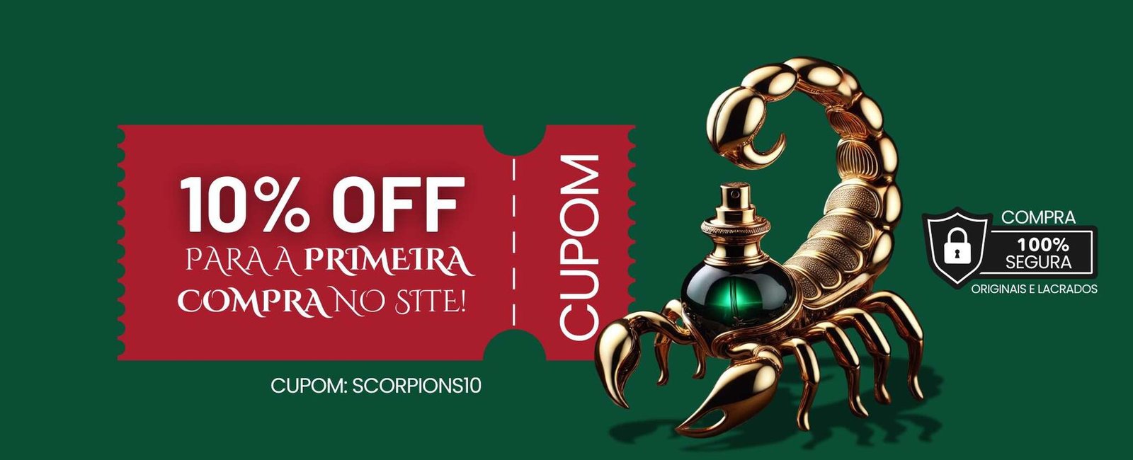 Scorpions Perfumaria - Perfume Árabe